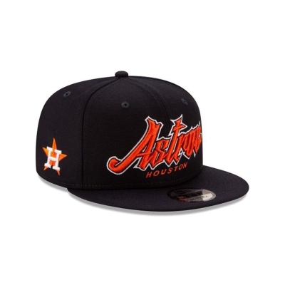 Sapca New Era Houston Astros MLB Slab 9FIFTY Snapback - Albastri